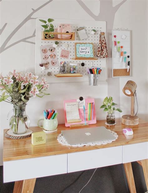 girly desk accessories|cute girls desk.